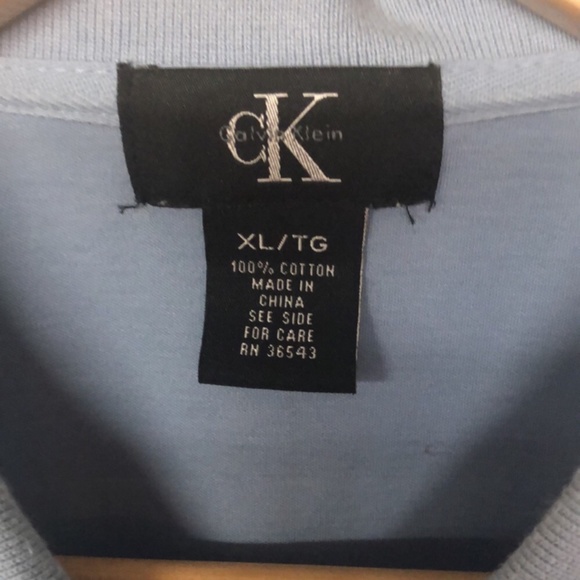 Calvin Klein Cotton Polo Shirt - Picture 2 of 6